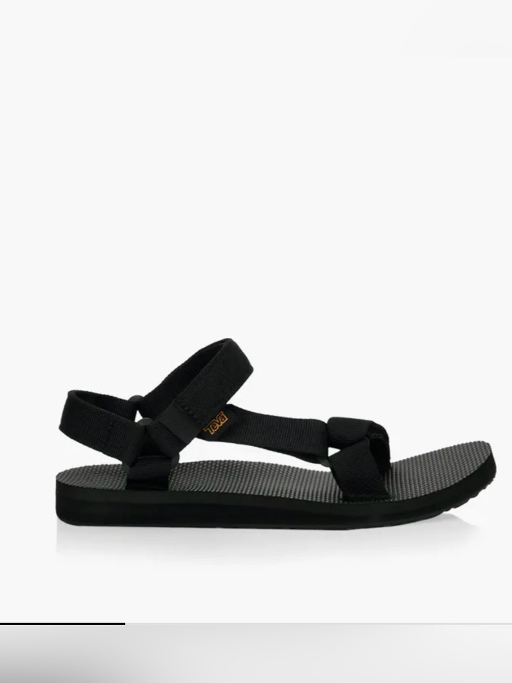Teva Black Adjustable Outdoor Sandals